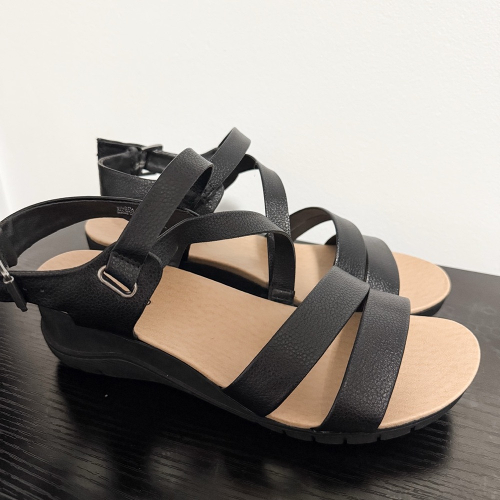 Baretrap Black Sandals Size 9 | Women’s Summer Shoes | NWOT